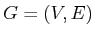 $ G = (V, E)$