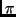 $\pi$