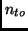 $n_{to}$